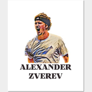 Alexander Zverev Posters and Art